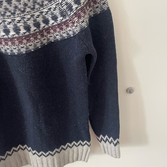 Barbour Crew Neck Sweater Fairlead Knit Wool - Picture 4 of 6